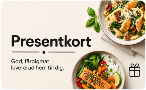 Färdiga Maten Presentkort